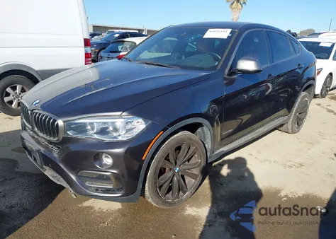 2017 BMW X6 xDrive35I z USA, uszkodzony, nr VIN 5UXKU2C35H0X47943